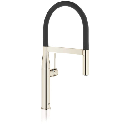 GROHE 30295BE0 Essence New Essence Single-Handle Semi-Pro Dual Spray Kitchen Faucet 1.75 GPM - Polished Nickel