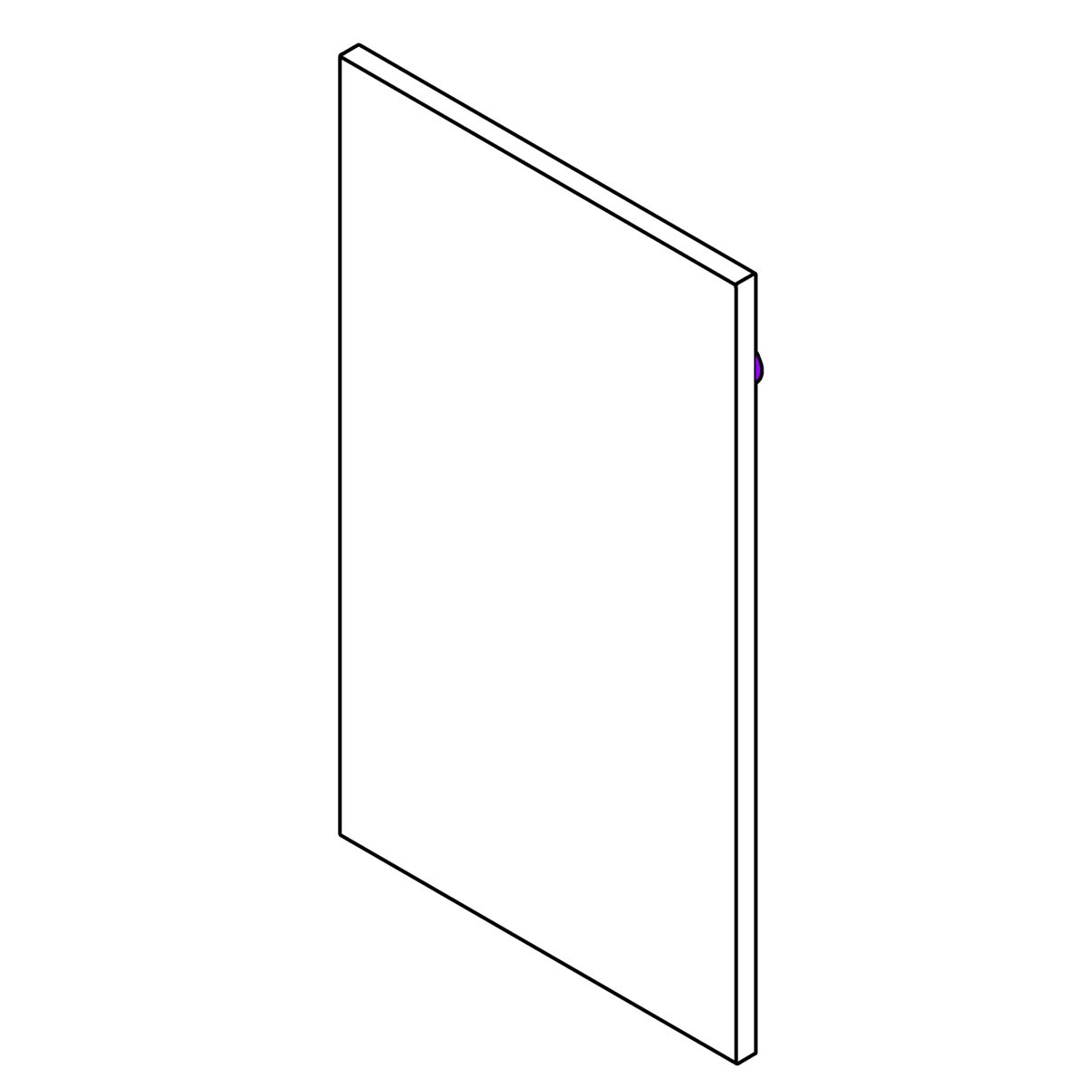 KOHLER Side Shroud Panel Assembly, Itb - Polished Brass with White, K-1499596-PW