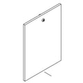 KOHLER Right Door Panel Assembly, Itb - Polished Brass with White, K-1499609-PW