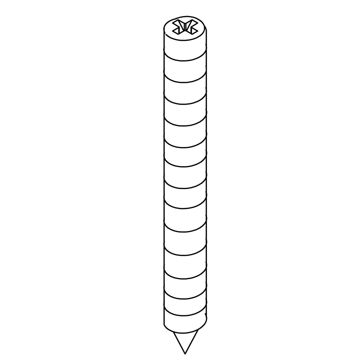 KOHLER Expansion Screw, Wood Board Use, K-1500635