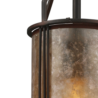 ELK SHOWROOM 15033/1 Barringer 6'' Wide 1-Light Mini Pendant - Aged Bronze