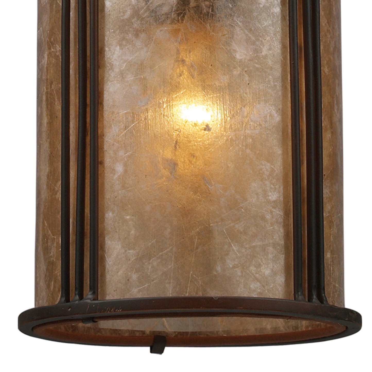 ELK SHOWROOM 15033/1 Barringer 6'' Wide 1-Light Mini Pendant - Aged Bronze