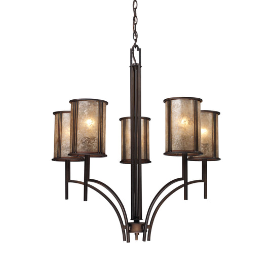 ELK SHOWROOM 15035/5 Barringer 29'' Wide 5-Light Chandelier - Aged Bronze