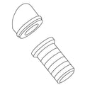 KOHLER Service Kit, Mounting Screw, K-1503833