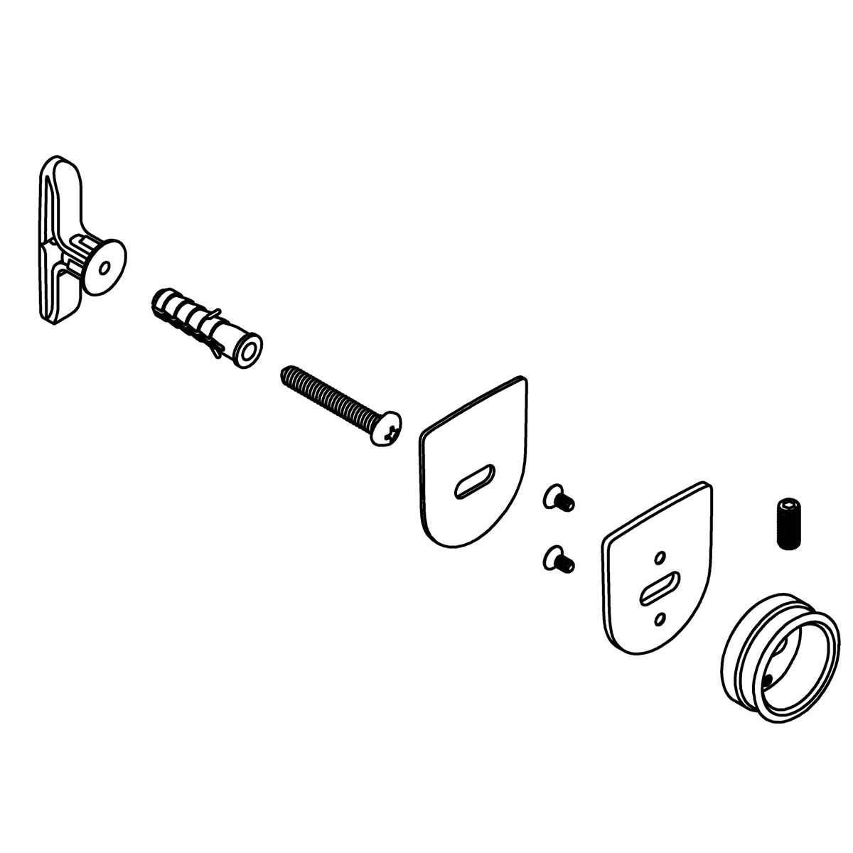 KOHLER Hardware Kit, K-1505318
