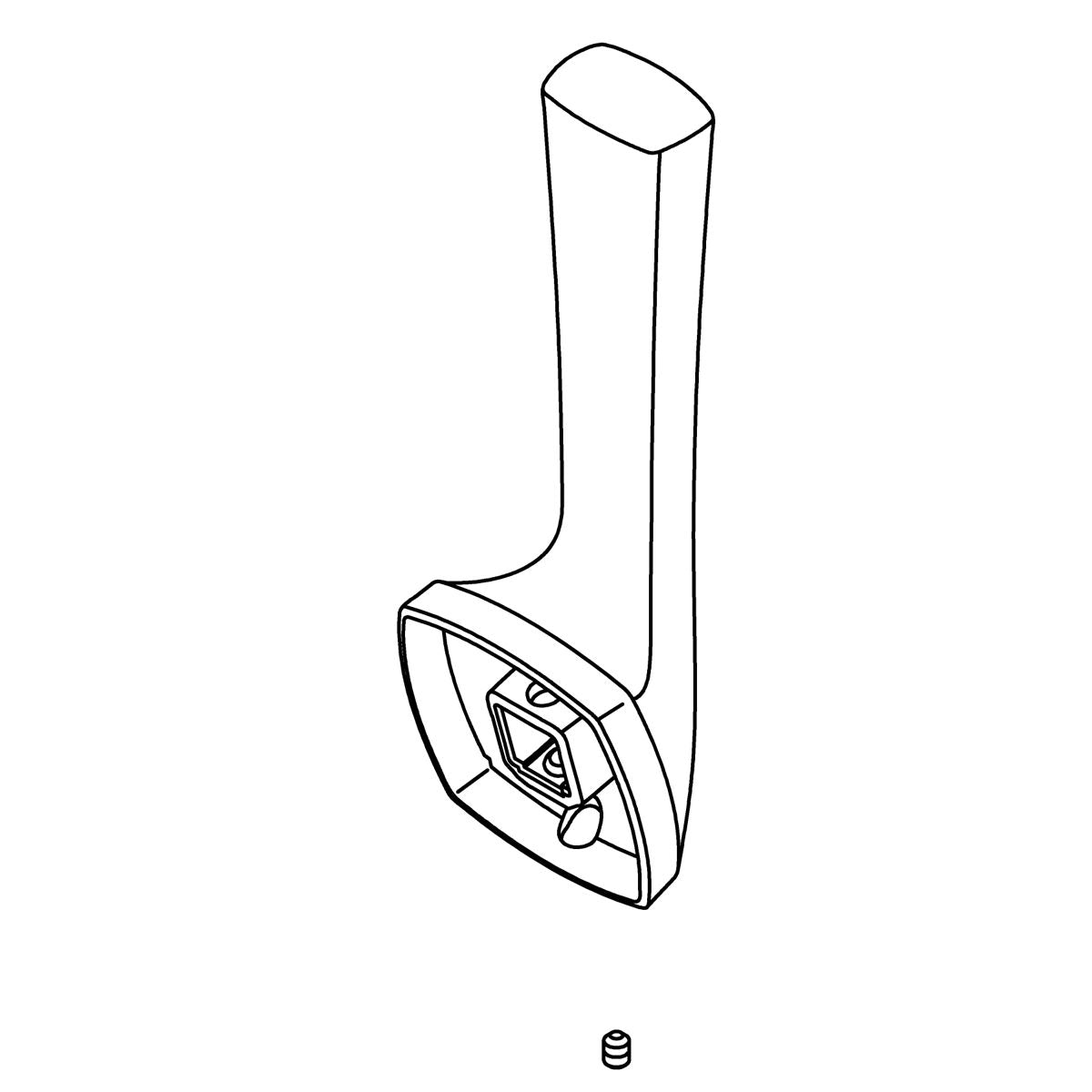 KOHLER Handle Kit - Matte Black, K-1505388-BL