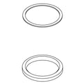 KOHLER Socket Ring & Washer Kit - Brushed Moderne Brass, K-1506268-2GL