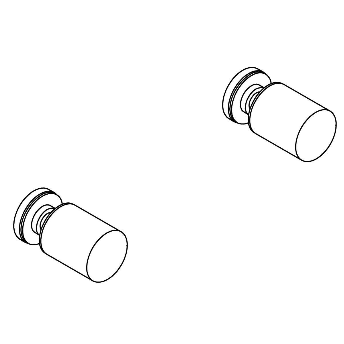 KOHLER Knob Service Kit - Matte Black, K-1507138-BL
