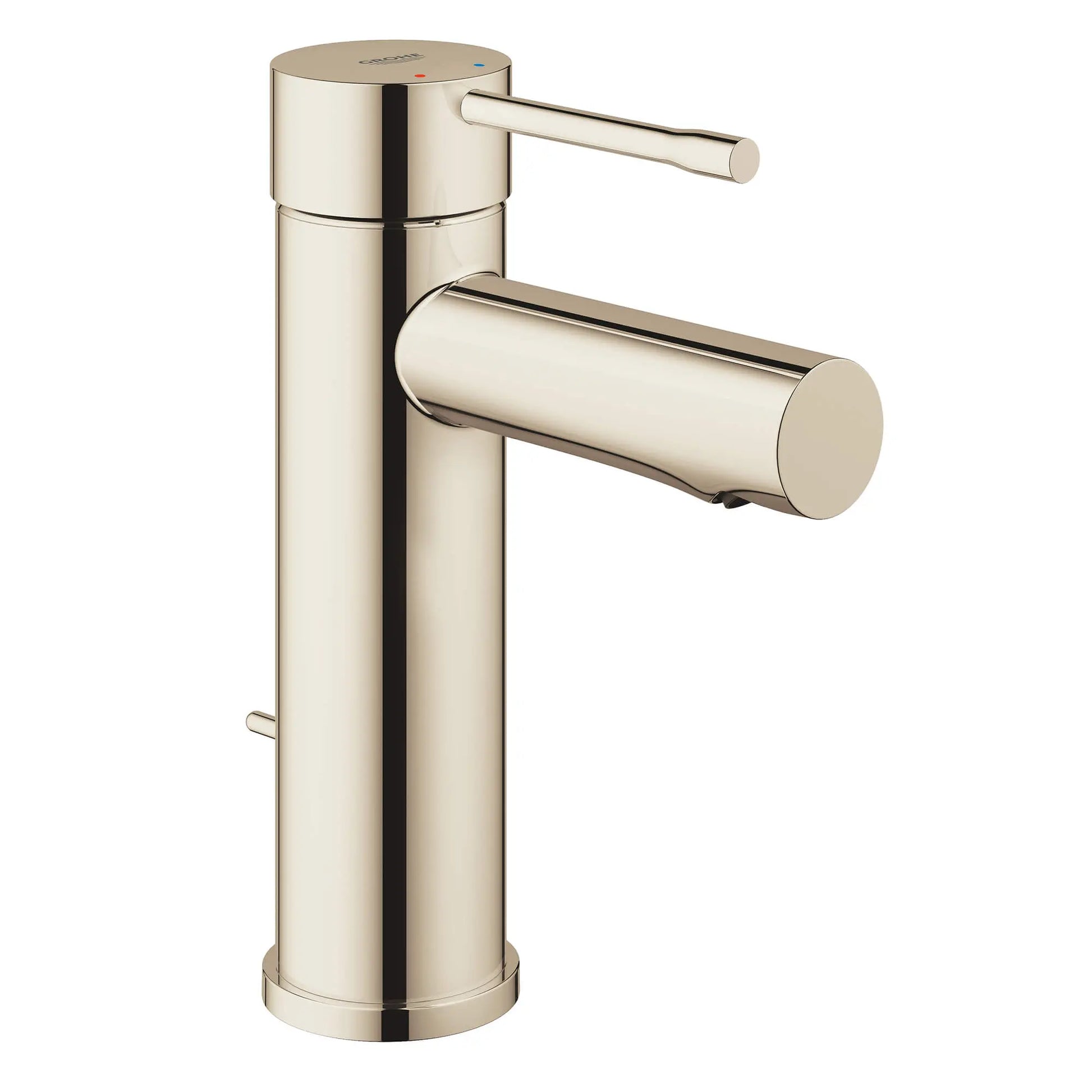 GROHE 32216BEA Essence New Single Hole Single-Handle S-Size Bathroom Faucet, 1.2 GPM - Polished Nickel