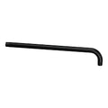 MOEN 151380BL 16" Overhead Rainshower Shower Arm - Matte Black