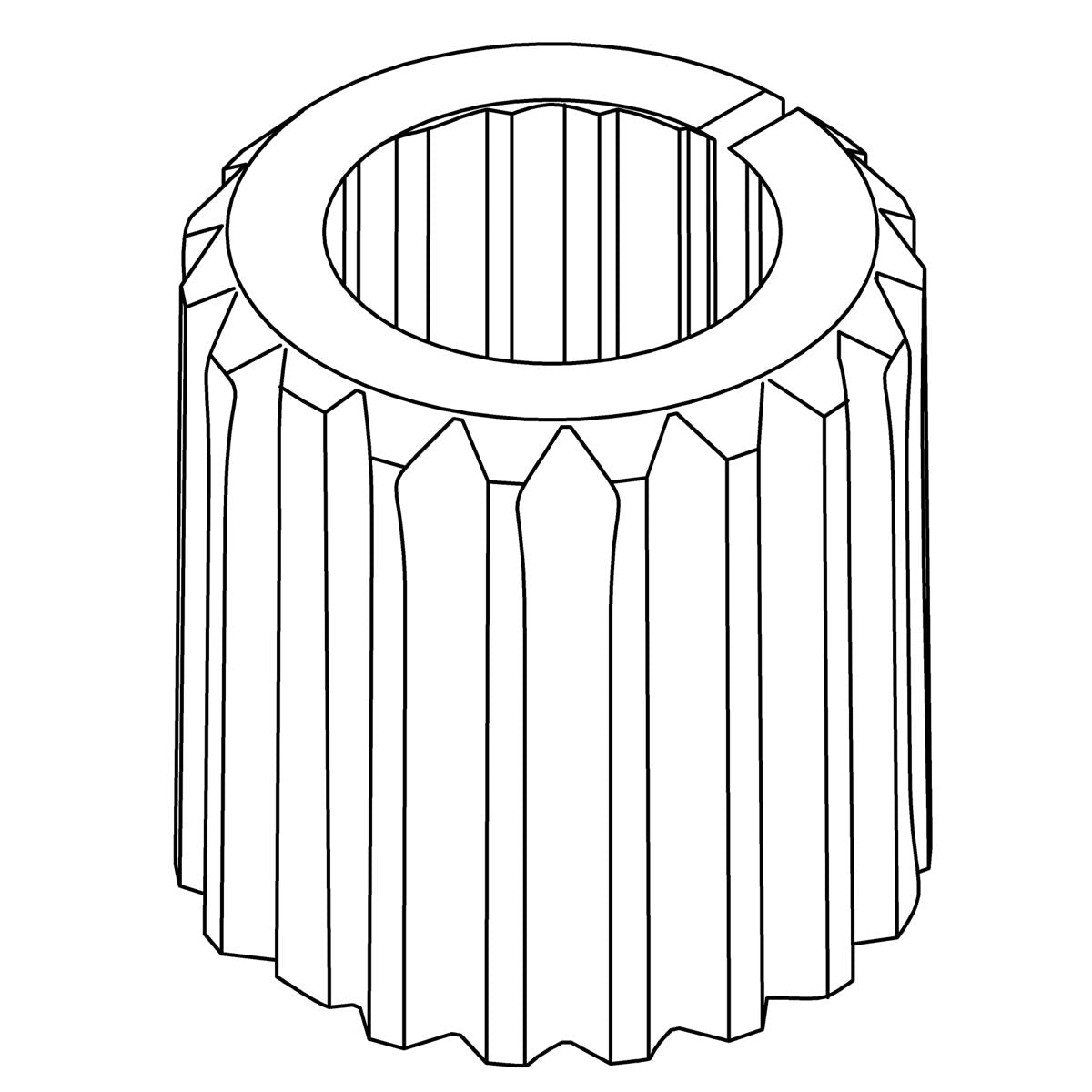 KOHLER Adapter, Spline, K-1515962