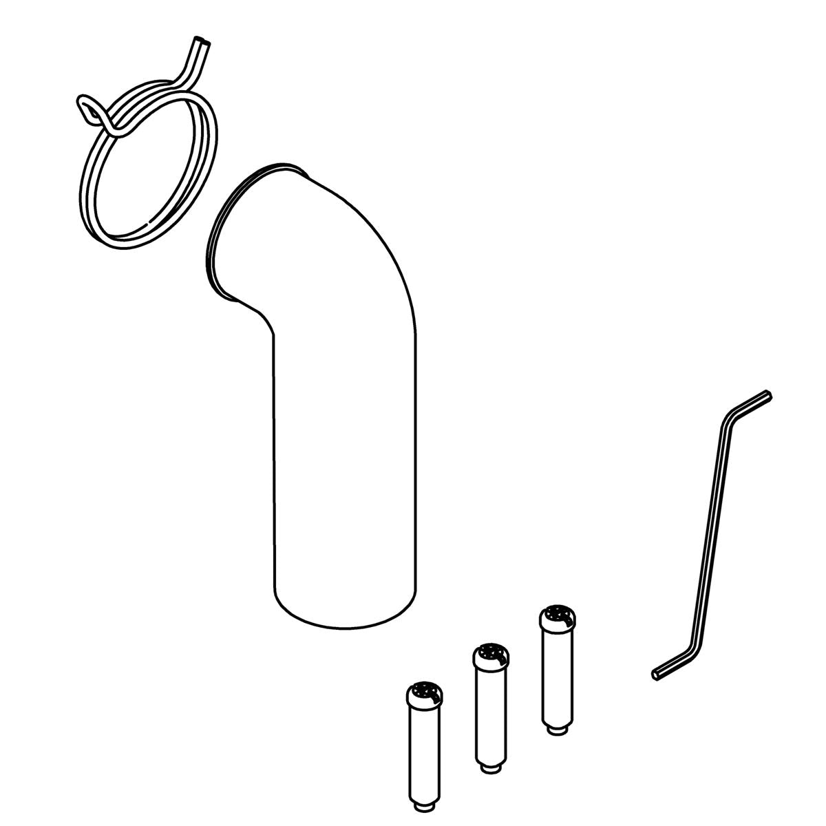 KOHLER K-1517040 Service, 1 Hp Discharge Kit