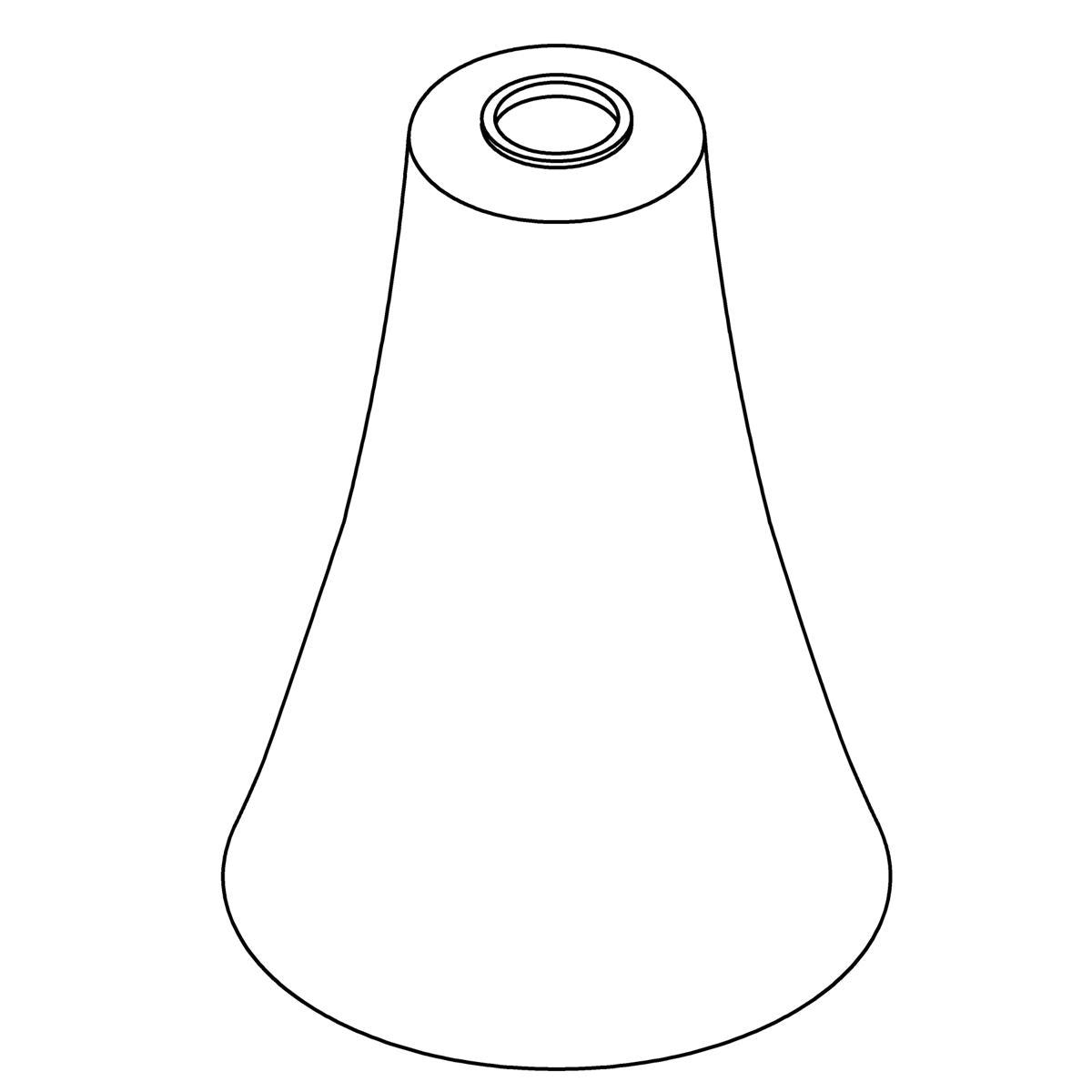 KOHLER K-1517983 Shade, Seeded Glass, 10" Simplice
