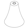 KOHLER K-1517984 Shade, Seeded Glass, 14" Simplice