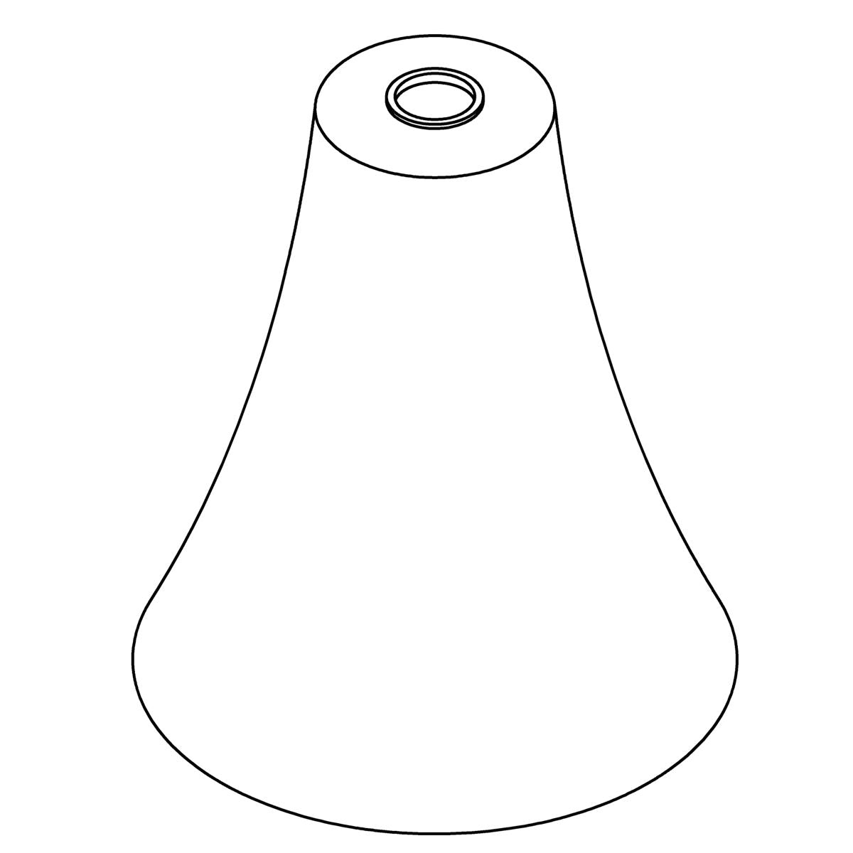 KOHLER K-1517984 Shade, Seeded Glass, 14" Simplice
