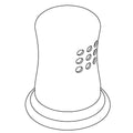 KOHLER Air Gap Cover - Vibrant Brushed Moderne Brass, K-1518360-2MB