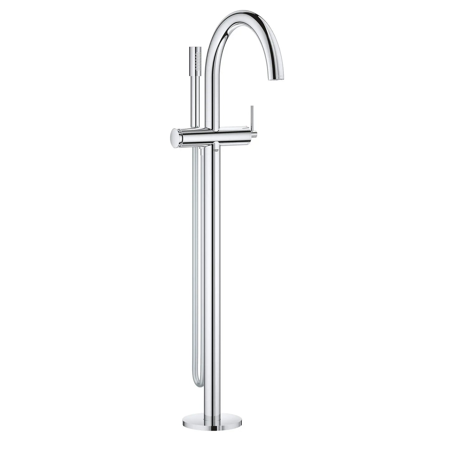 GROHE 32653003 Atrio New Single-Handle Freestanding Tub Faucet with 1.75 GPM Hand Shower - Chrome