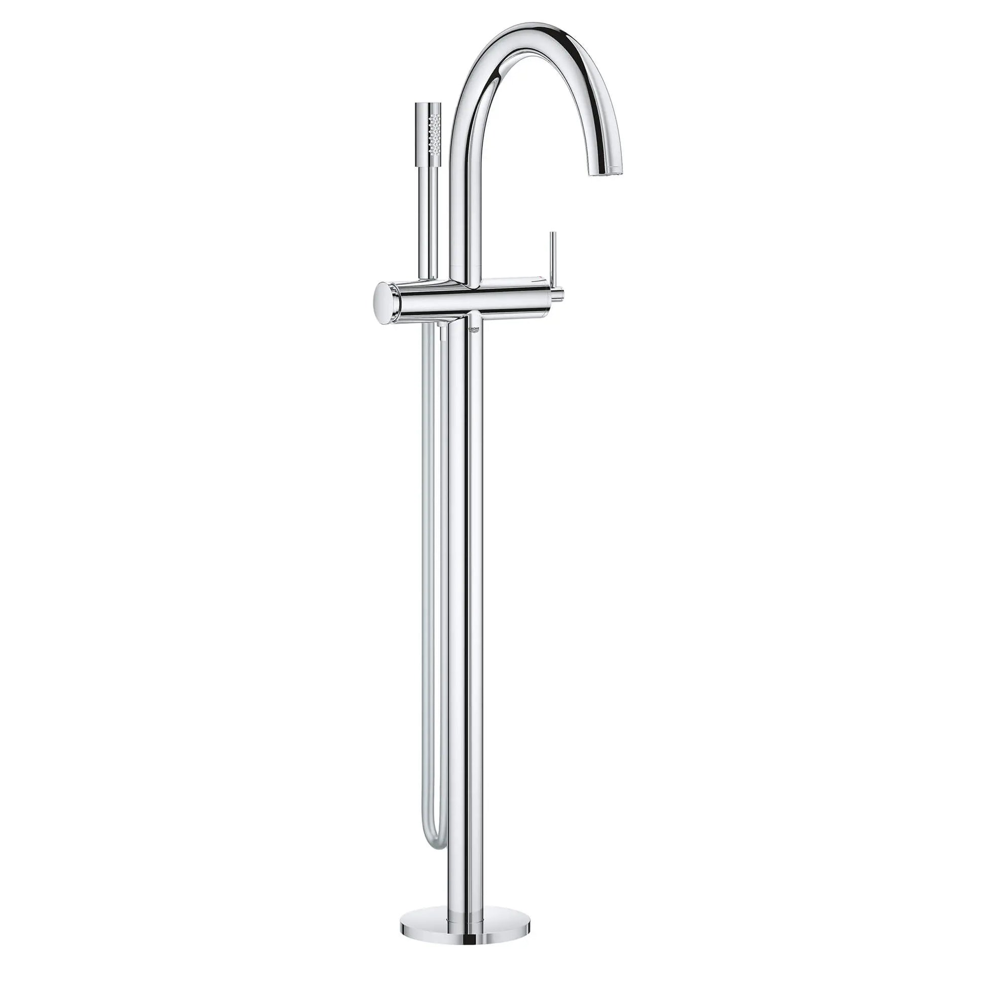 GROHE 32653003 Atrio New Single-Handle Freestanding Tub Faucet with 1.75 GPM Hand Shower - Chrome