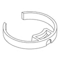 KOHLER Hose Clip, K-1522310