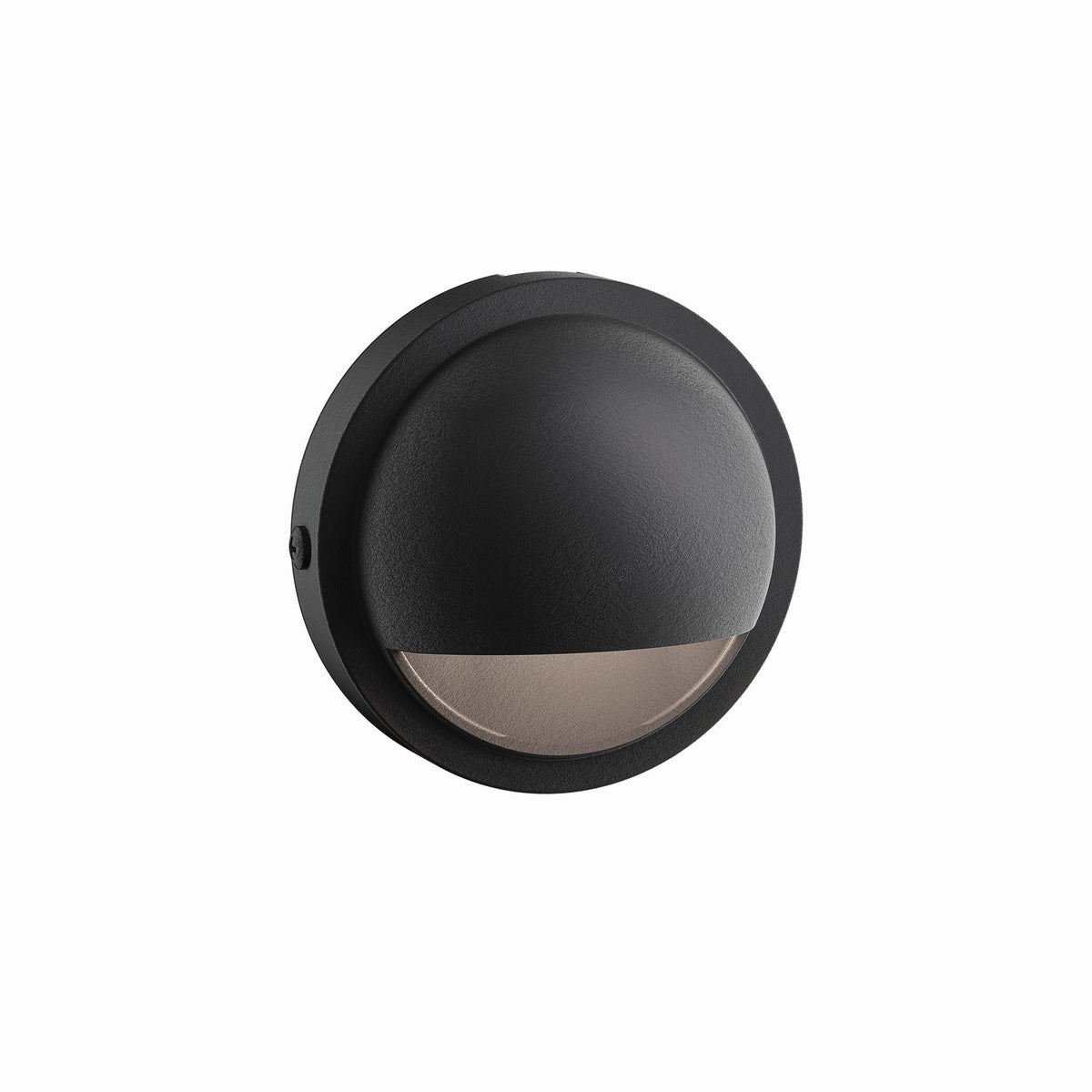 KICHLER 15764BKT27R 12V Led 2700K Half Moon Deck Light Textured Architectural Bronze