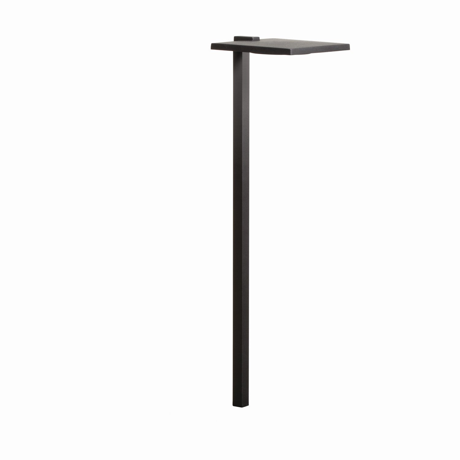 KICHLER 16196BKT27 12 Volt 2700K Led 6" Shallow Shade Path Light In Textured Black