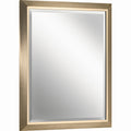 KICHLER 41011CPZ 24" Rectangular Mirror In Champagne Bronze