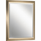 KICHLER 41011CPZ 24" Rectangular Mirror In Champagne Bronze