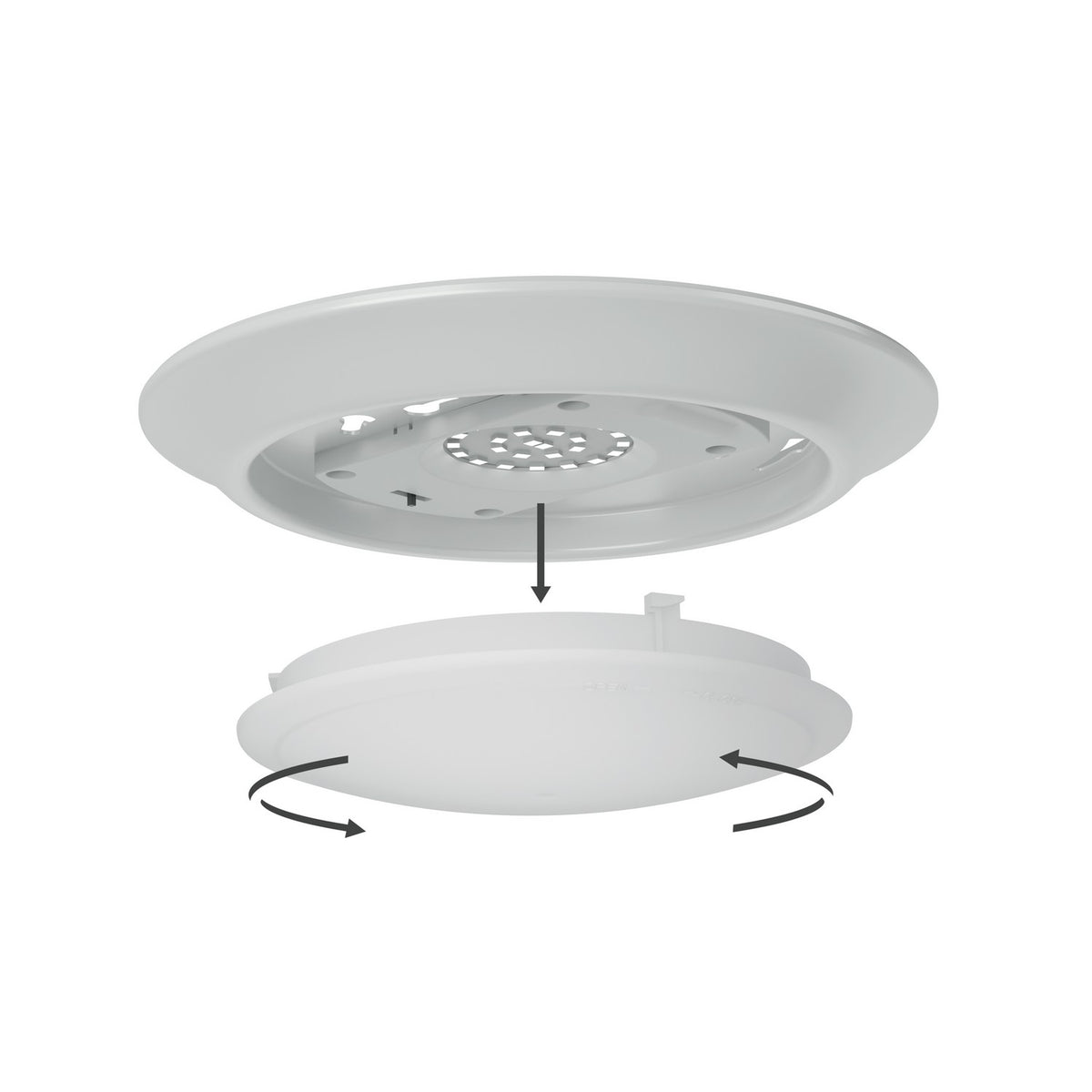 KICHLER 43849WH5CCT Low Profile Led Downlight - Gen Select In White