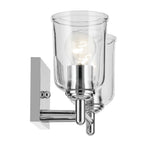 KICHLER 45573CHCLR Shailene 12.5" 2-Light Vanity Light With Clear Glass In Chrome