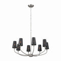 KICHLER 52509CLP Adeena Chandelier 8 Light - Classic Pewter