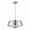 KICHLER 52542PN Luella Pendant/Semi Flush 3 Light - Polished Nickel