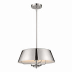 KICHLER 52542PN Luella Pendant/Semi Flush 3 Light - Polished Nickel