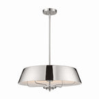 KICHLER 52543PN Luella Pendant/Semi Flush 4 Light - Polished Nickel
