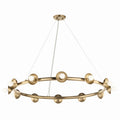 KICHLER 52643CPZ Palta 42 Inch 12 Light Chandelier In Champagne Bronze