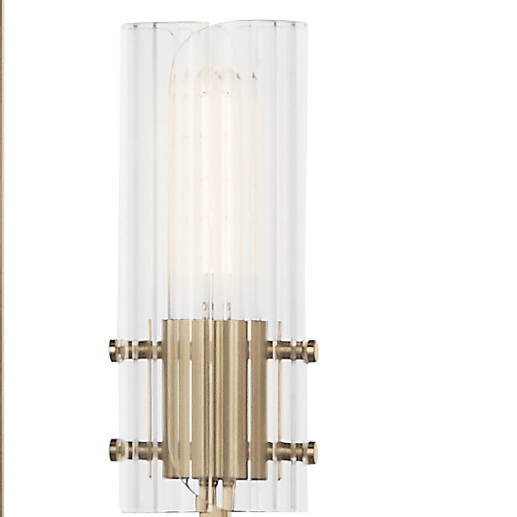 KICHLER 52680CPZ Velestino 40.25" 8-Light Chandelier In Champagne Bronze