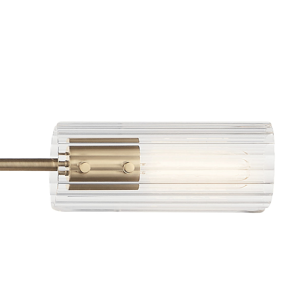 KICHLER 52681CPZ Velestino 47.50" 4-Light Linear Chandelier In Champagne Bronze