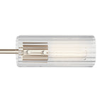 KICHLER 52681PN Velestino 47.50" 4-Light Linear Chandelier In Polished Nickel