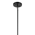KICHLER 52722BK Madden 25.5" 4 Light Pendant In Black