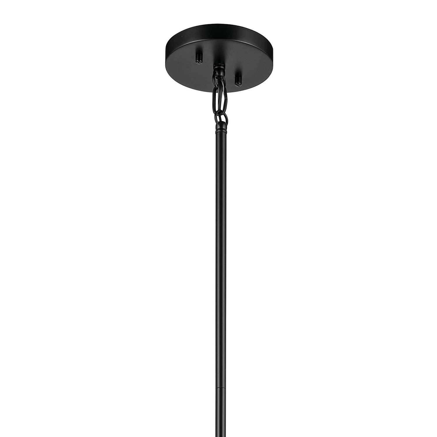 KICHLER 52722BK Madden 25.5" 4 Light Pendant In Black