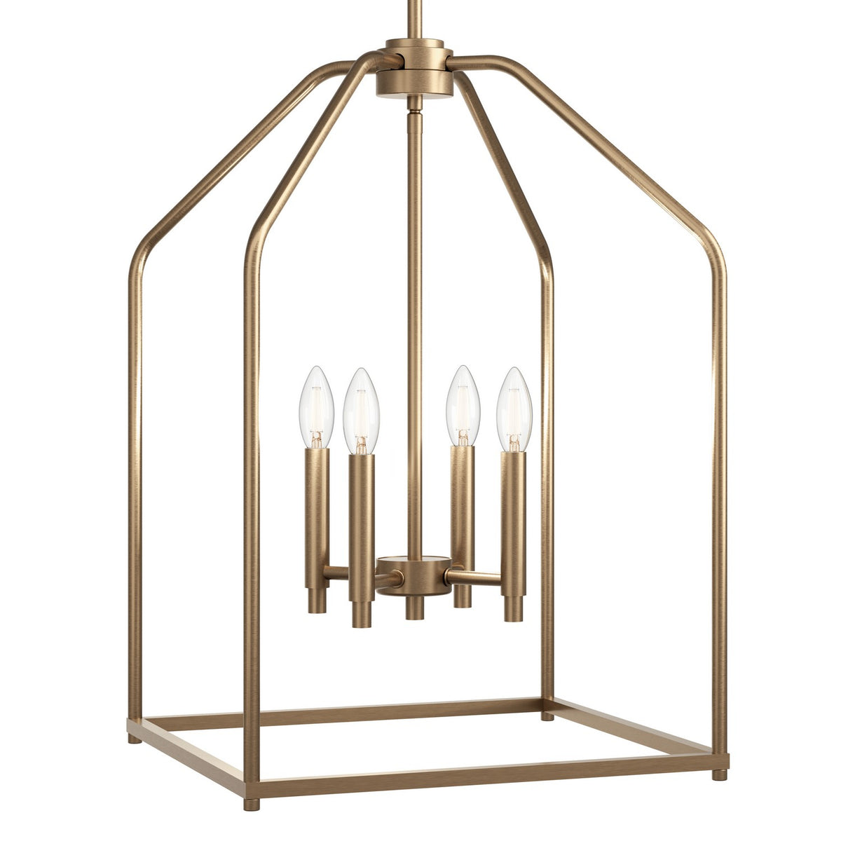 KICHLER 52722CPZ Madden 25.5" 4 Light Pendant In Champagne Bronze