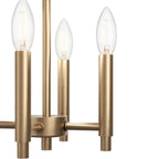 KICHLER 52722CPZ Madden 25.5" 4 Light Pendant In Champagne Bronze