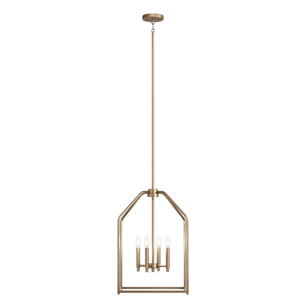 KICHLER 52722CPZ Madden 25.5" 4 Light Pendant In Champagne Bronze