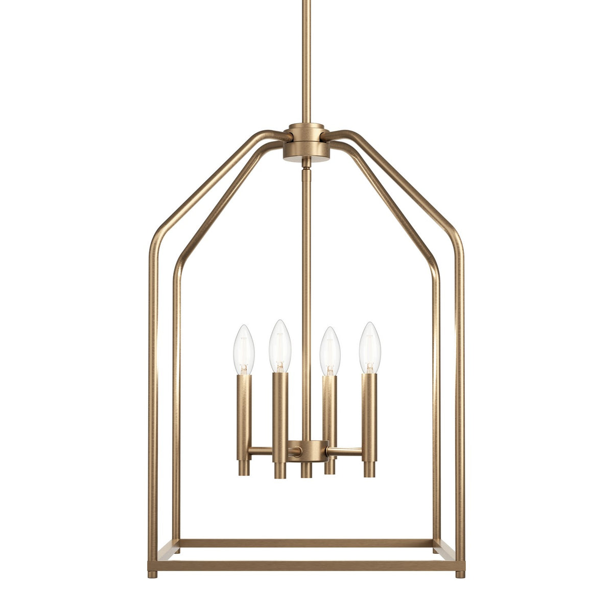 KICHLER 52722CPZ Madden 25.5" 4 Light Pendant In Champagne Bronze