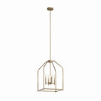 KICHLER 52722CPZ Madden 25.5" 4 Light Pendant In Champagne Bronze