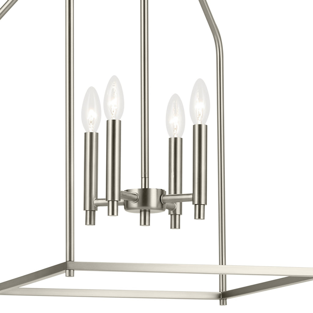 KICHLER 52722NI Madden 25.5" 4 Light Pendant In Brushed Nickel
