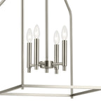 KICHLER 52722NI Madden 25.5" 4 Light Pendant In Brushed Nickel