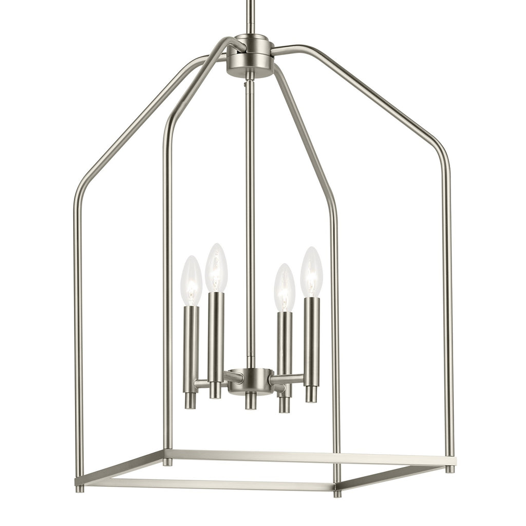 KICHLER 52722NI Madden 25.5" 4 Light Pendant In Brushed Nickel