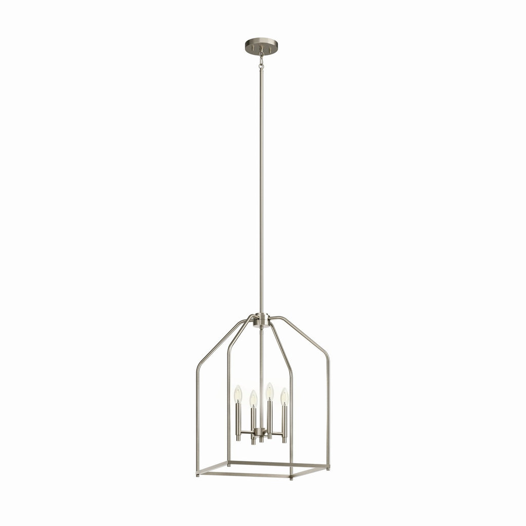 KICHLER 52722NI Madden 25.5" 4 Light Pendant In Brushed Nickel