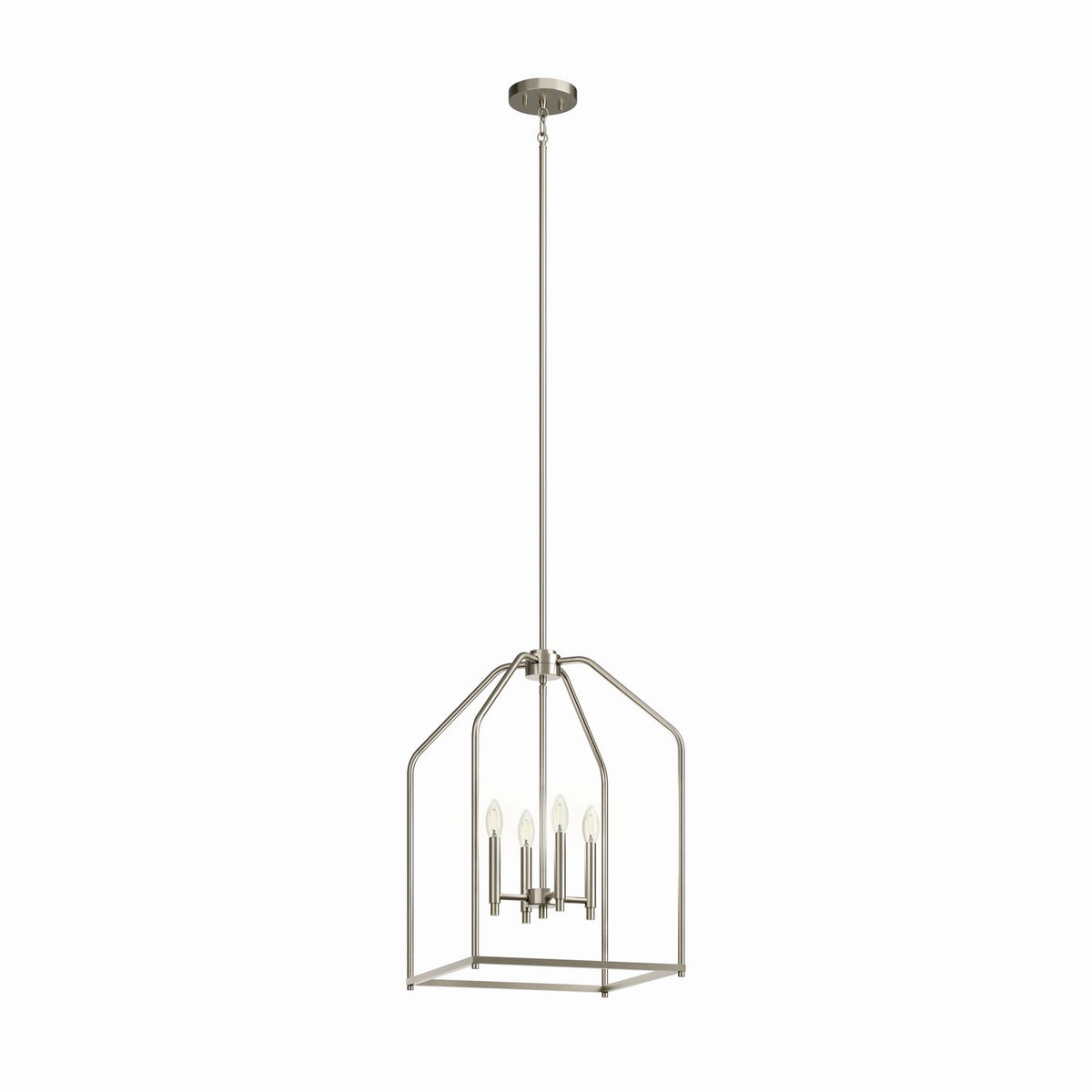 KICHLER 52722NI Madden 25.5" 4 Light Pendant In Brushed Nickel