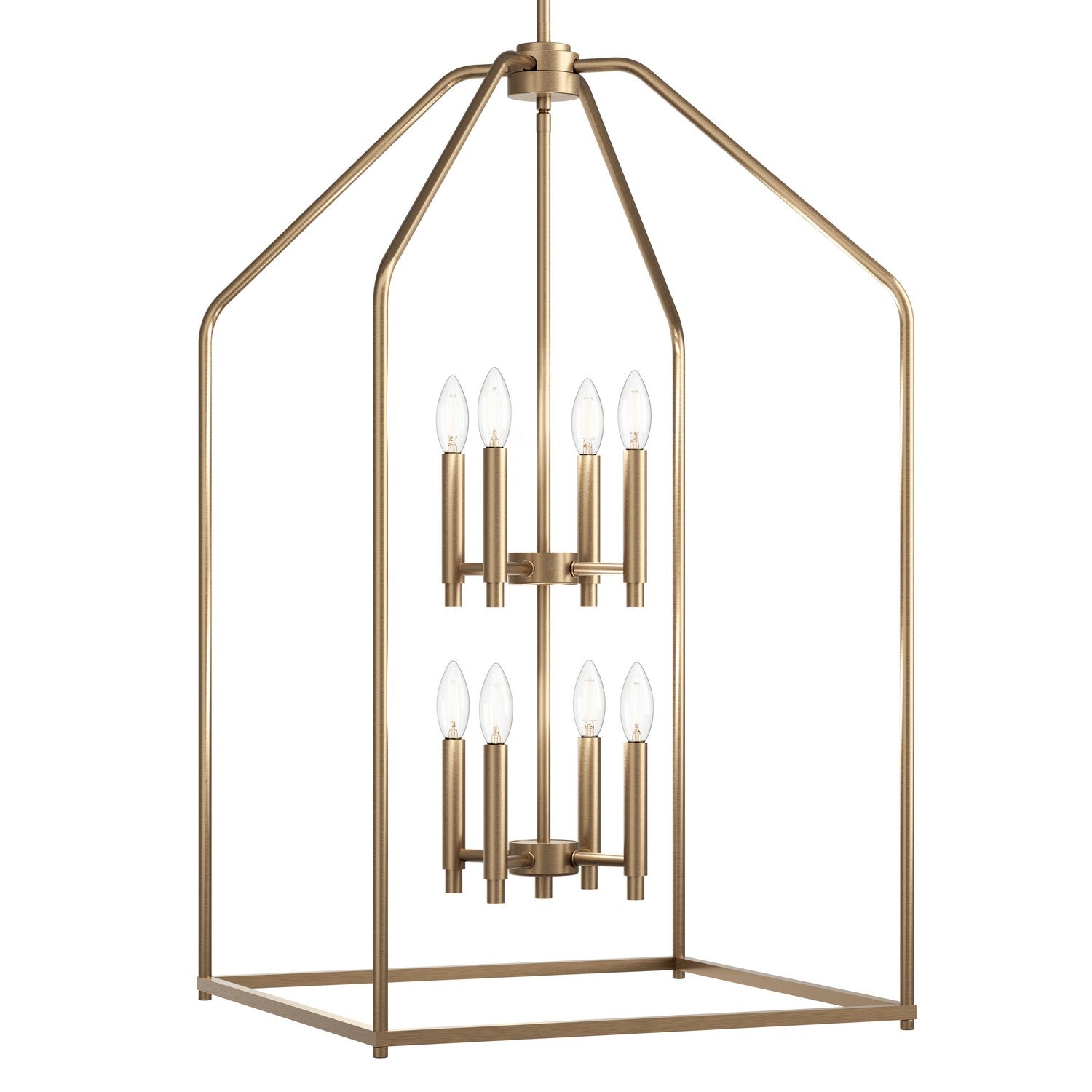 KICHLER 52723CPZ Madden 43" 8 Xl Light Foyer Pendant In Champagne Bronze